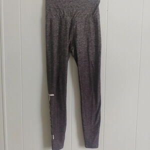 Beyond Yoga Barre3 space dye gray dark tropic high waisted legging small S
